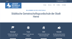 Desktop Screenshot of josefschule-herne.de